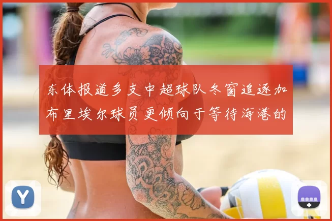 东体报道多支中超球队冬窗追逐加布里埃尔球员更倾向于等待海港的机会