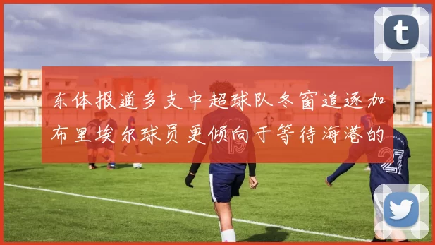 东体报道多支中超球队冬窗追逐加布里埃尔球员更倾向于等待海港的机会